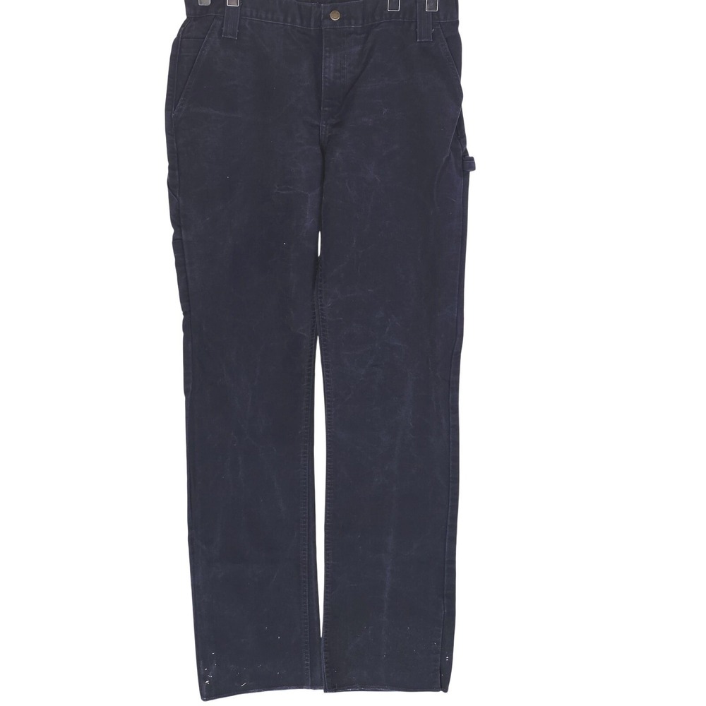 LAPCO Pants Mens 38x36 Navy Carpenter Canvas Relaxed Fit Workwear Straight Leg